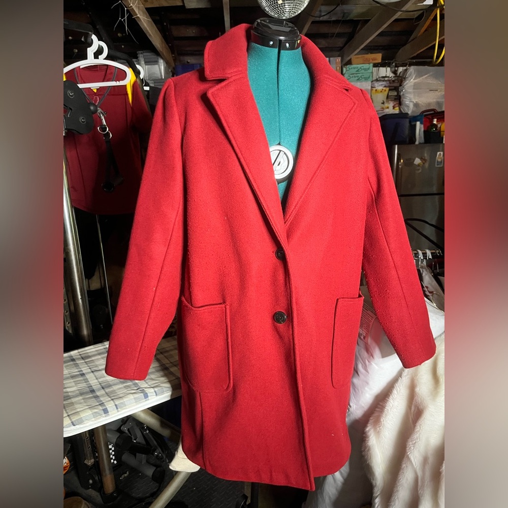 Red Old Navy Coat